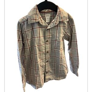 Carter's Kids Plaid Button-Down Shirt